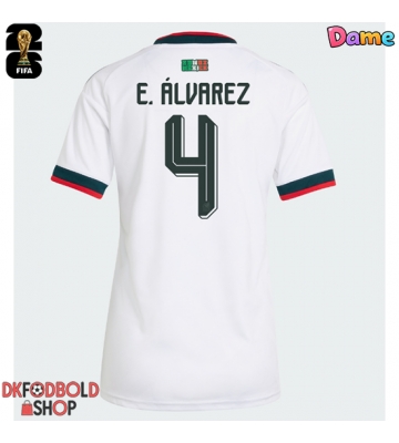 Mexico Edson Alvarez #4 Udebanetrøje Dame VM 2026 Kort ærmer